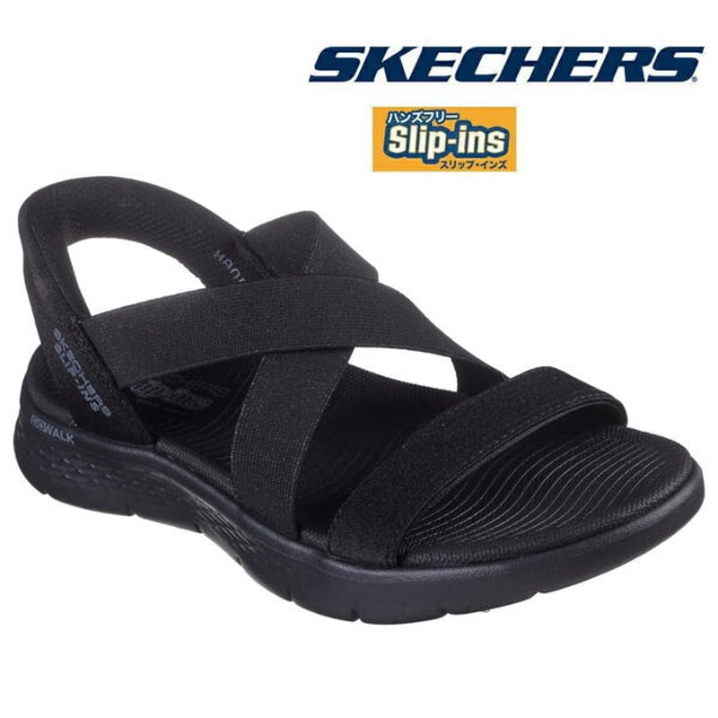 黒 スケッチャーズ サンダル サンダル スケッチャーズ SKECHERS