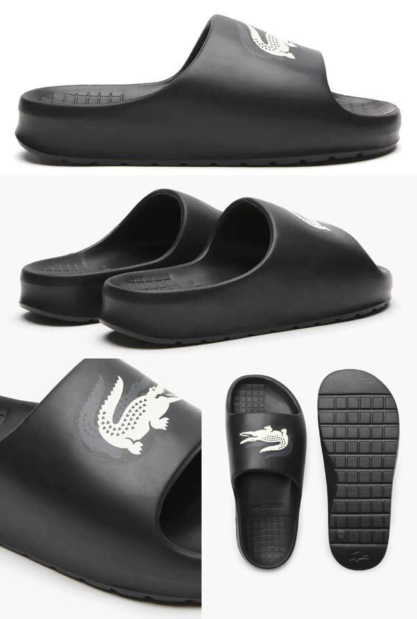 サンダル・ミュール LACOSTE Croco 20 Evo 7-45CFA0042 dショッピング |20%OFF ラコステ サンダル メンズ CROCO 2.0