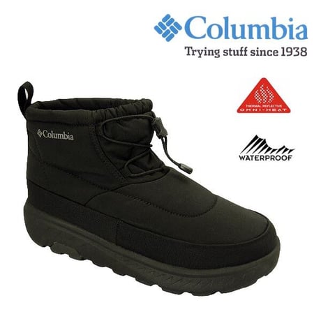 Columbia - 【美品】Columbia/ﾌﾞｰﾂｳｫｰﾀｰﾌﾟﾙｰﾌ男女兼用ｱｳﾄﾄﾞｱ Columbia コロンビア ブーツ スノーブーツ メンズ レディース