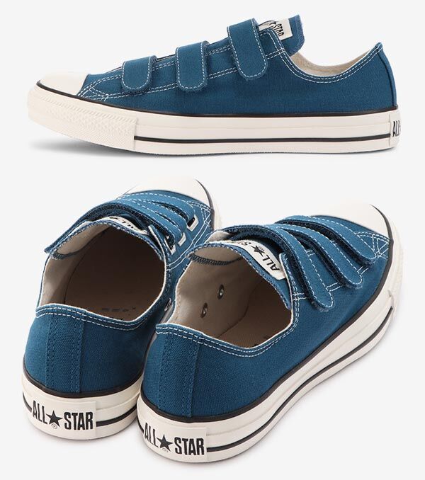 CONVERSE ALL STAR パープル ベルクロ スニーカー CONVERSE ALL STAR US COLORS OX PURPLE 22FW-I（コンバース