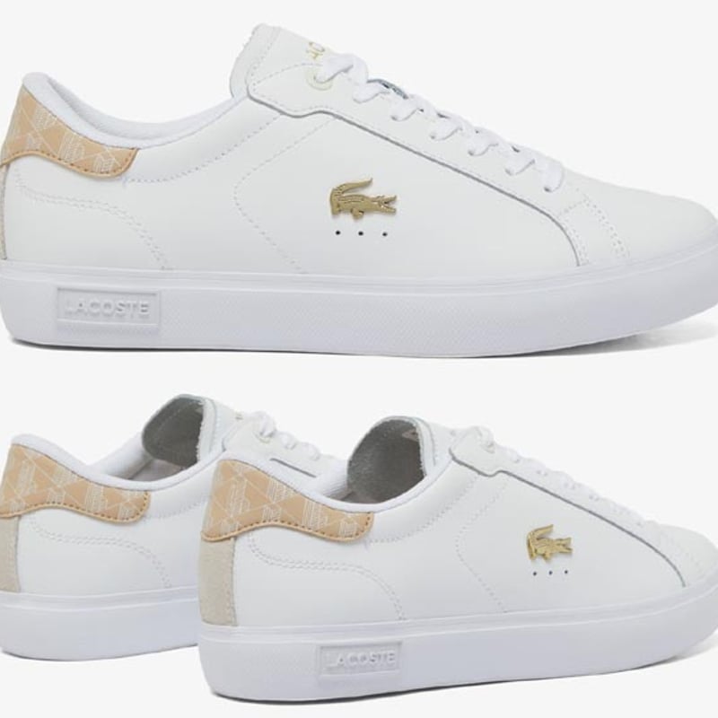 ラコステ レザー スニーカー レディース lacoste POWERCOURT 224 ラコステ レザー スニーカー レディース lacoste POWERCOURT 224