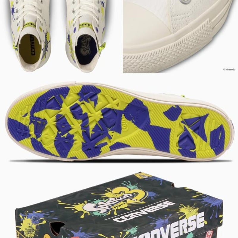 コンバース オールスターZ スプラトゥーン3 CONVERSE ALLSTAR Z HI /