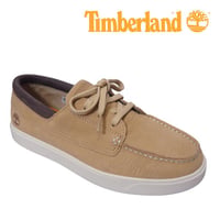 Timberland  A6C92-EN3 EMERSON ボートシューズ  STREET LOW LACE  メンズ ミディアム ベージュ ヌバック 正規取扱店