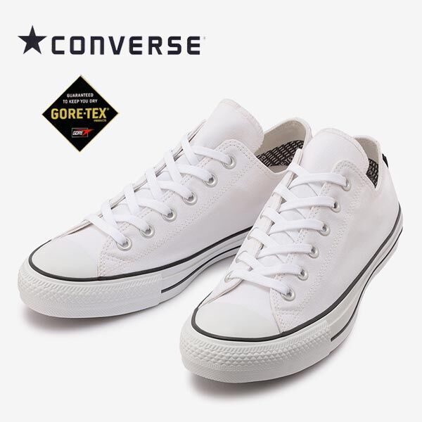 【新品未使用】CONVERSE(コンバース)ゴアテックス ホワイト スニーカー CONVERSE】 コンバース AS (R) GORE-TEX HI オールスター (R