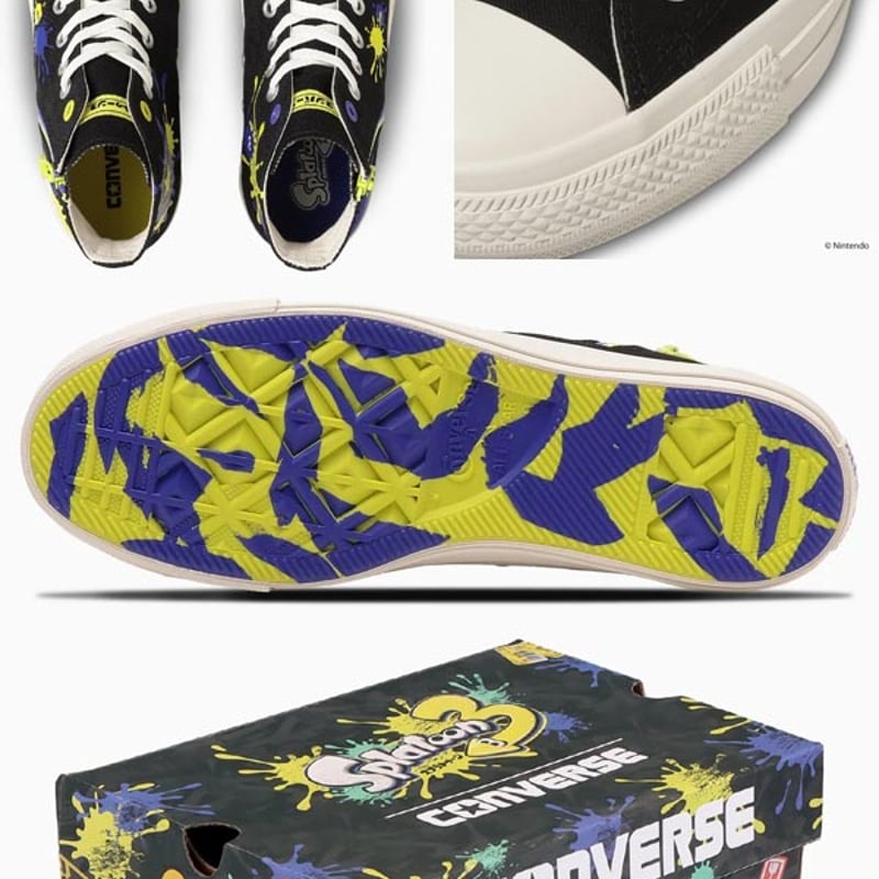 コンバース オールスターZ スプラトゥーン3 CONVERSE ALLSTAR Z コンバース オールスターZ スプラトゥーン3 CONVERSE ALLSTAR Z