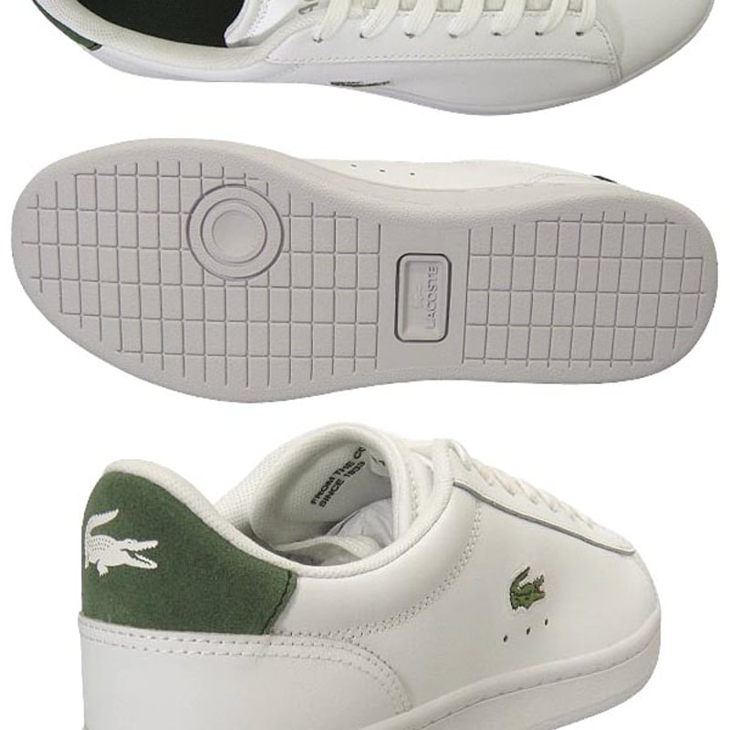 ラコステ レザースニーカー メンズ LACOSTE CARNABY SET 224 1 ラコステ レザースニーカー メンズ LACOSTE CARNABY SET 224 1