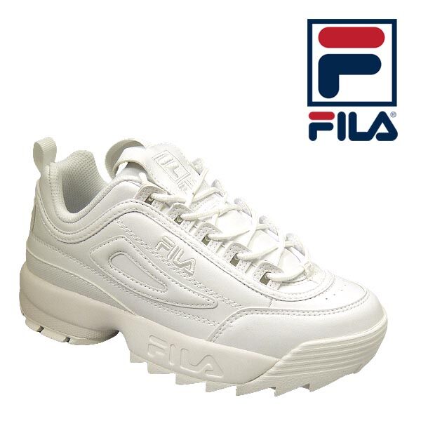 FILA DISRUPTOR 2 WHITE ディスラプター2 厚底 ダッドシューズ FILA フィラ スニーカー 厚底 レディース ダッド ダッドシューズ