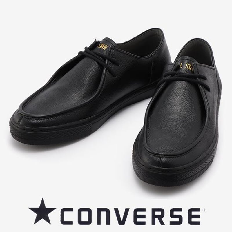 コンバース オールスタークップ モカシン ブラック 黒 converse