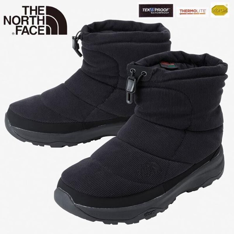 ノースフェイス 防寒撥水 NF52278 nuptse bootie wp 6 short s...