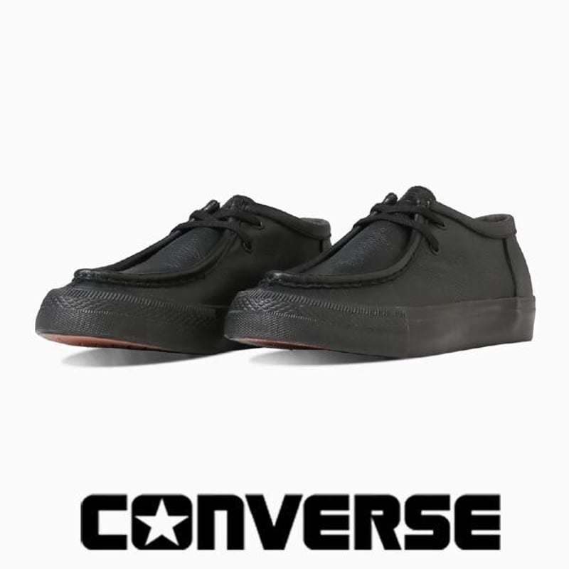 28cm 新品 希少converse mocassin leather - ブーツ