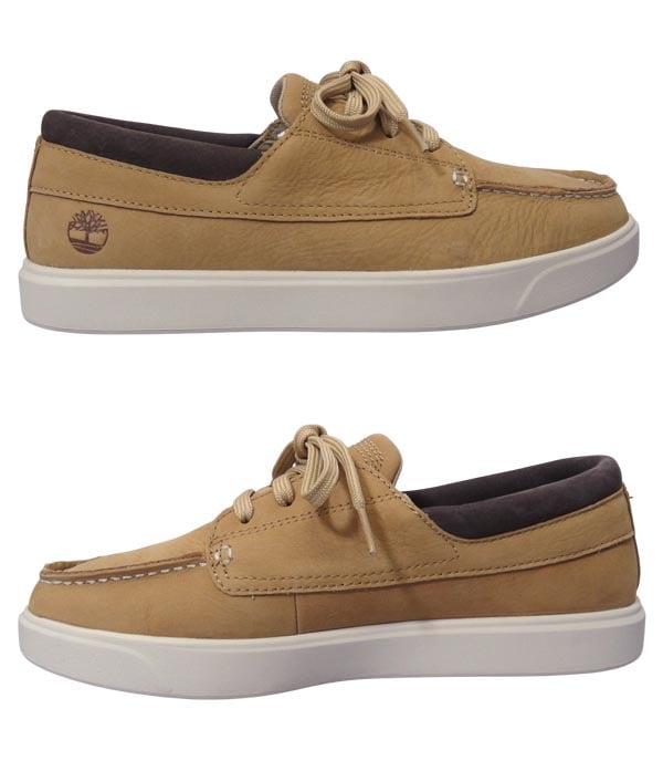 Timberland ボートシューズ（ミディアムベージュ / ヌバック） Timberland A6C92-EN3 EMERSON ボートシューズ STREET L