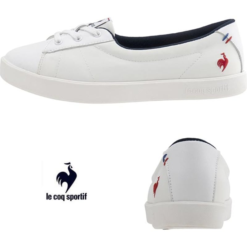 le coq sportif - coco 中古 ルコックスポルティフ le coq sportif レディース ショートパンツ 9号(M) 白 ホワイト ラップスカート風 le coq sportif - coco 中古 ルコックスポルティフ le coq