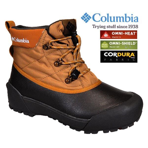 コロンビア 撥水 防寒 ブーツ YU8361 チャケイピアチャッカ オムニヒート columbia chakeipia chukka omniheat  ELK(286) ブラウン