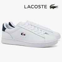 Lacoste スポーツシューズ ホワイト/ネイビー/レッド LACOSTE スニーカー ホワイト/ネイビー/レッド - 靴アウトレット