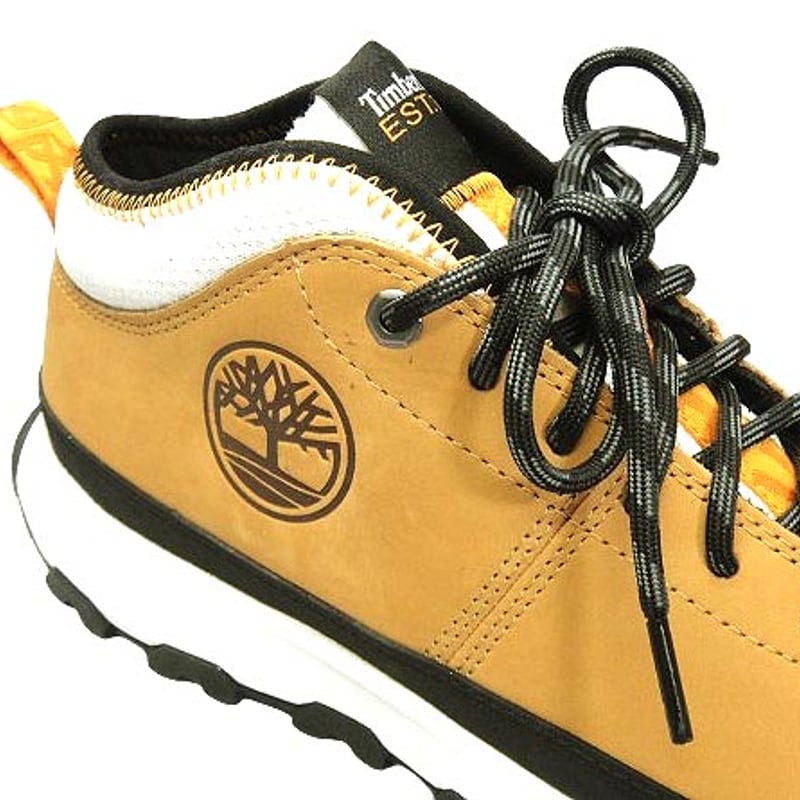 靴 Timberland WINSOR TRAIL MID WHEAT NUBUC Men's Winsor Trail Mid Hiking Boot