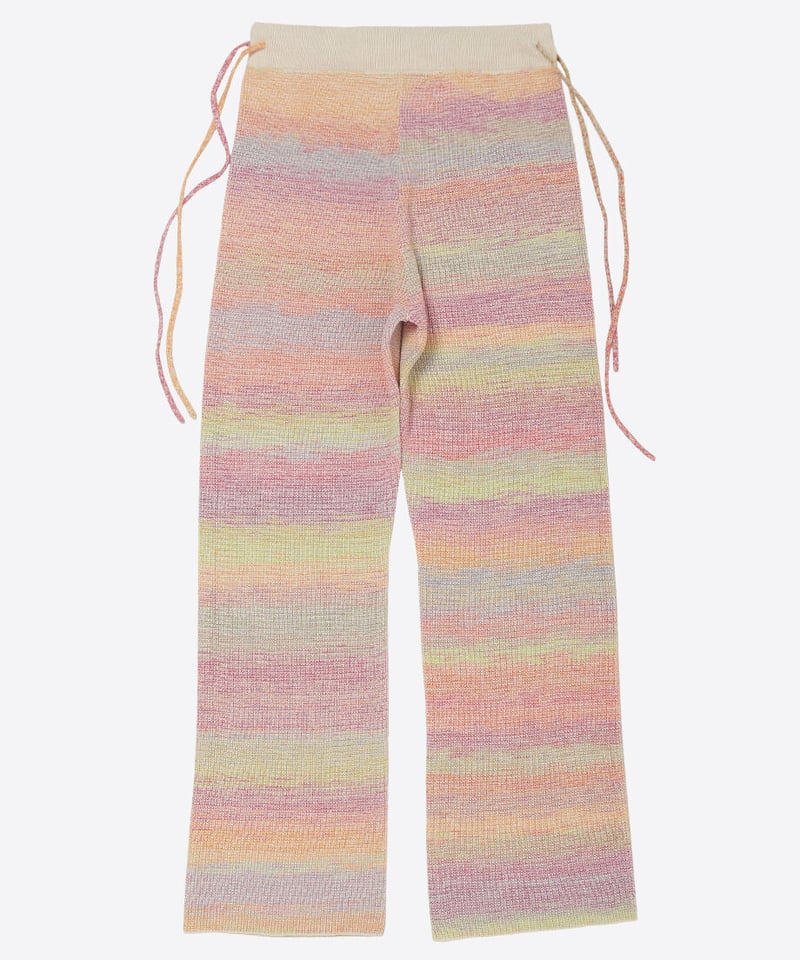 パンツ NKNIT paper mix side knit pants & tank NKNIT paper mix side knit pants & tank