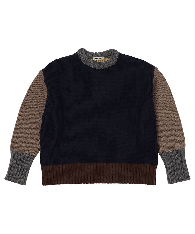 color blocking KNIT | NKNIT 