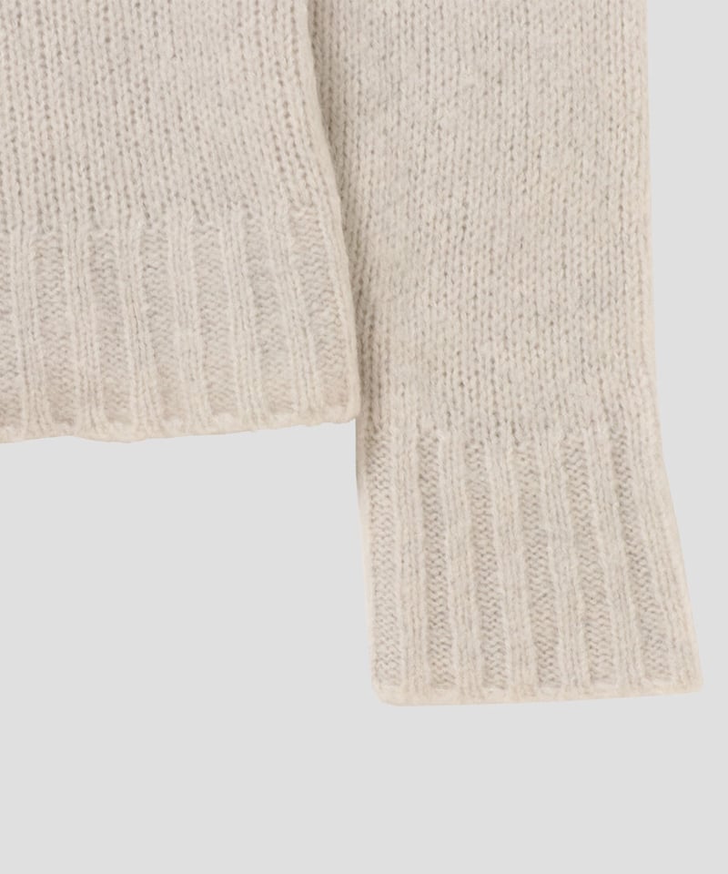 cashmere mix soft V-neck KNIT | NKNIT