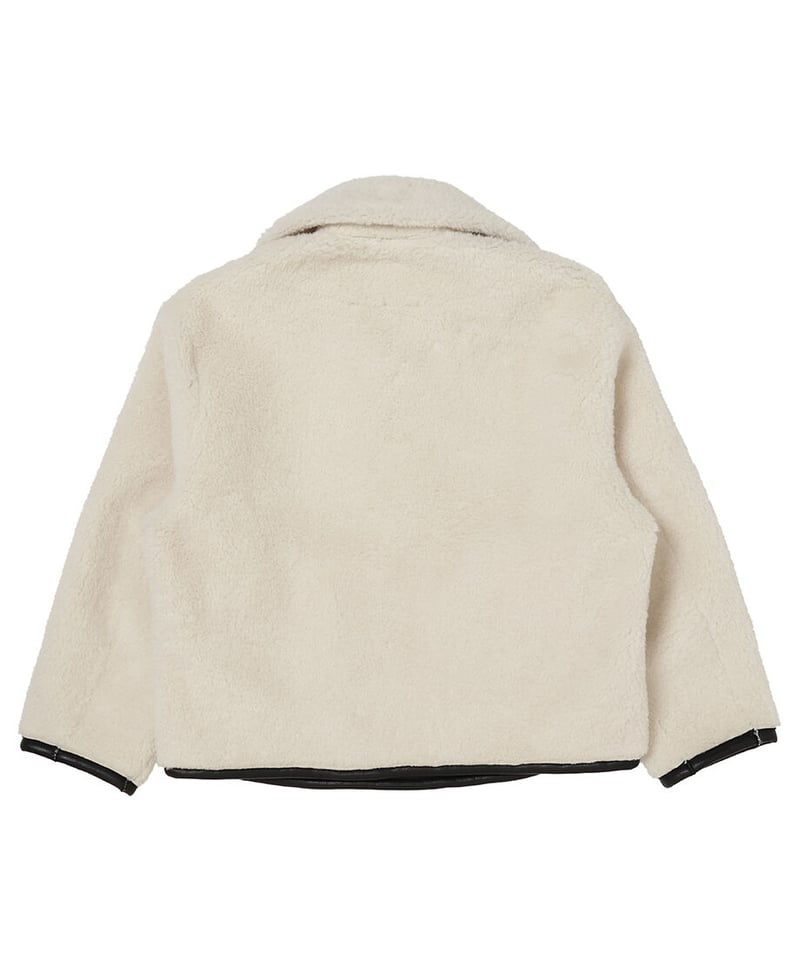 vegan mouton half zip BIG | NKNIT vegan mouton half zip BIG | NKNIT