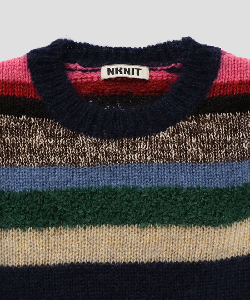 mix stripes big KNIT | NKNIT mix stripes big KNIT | NKNIT