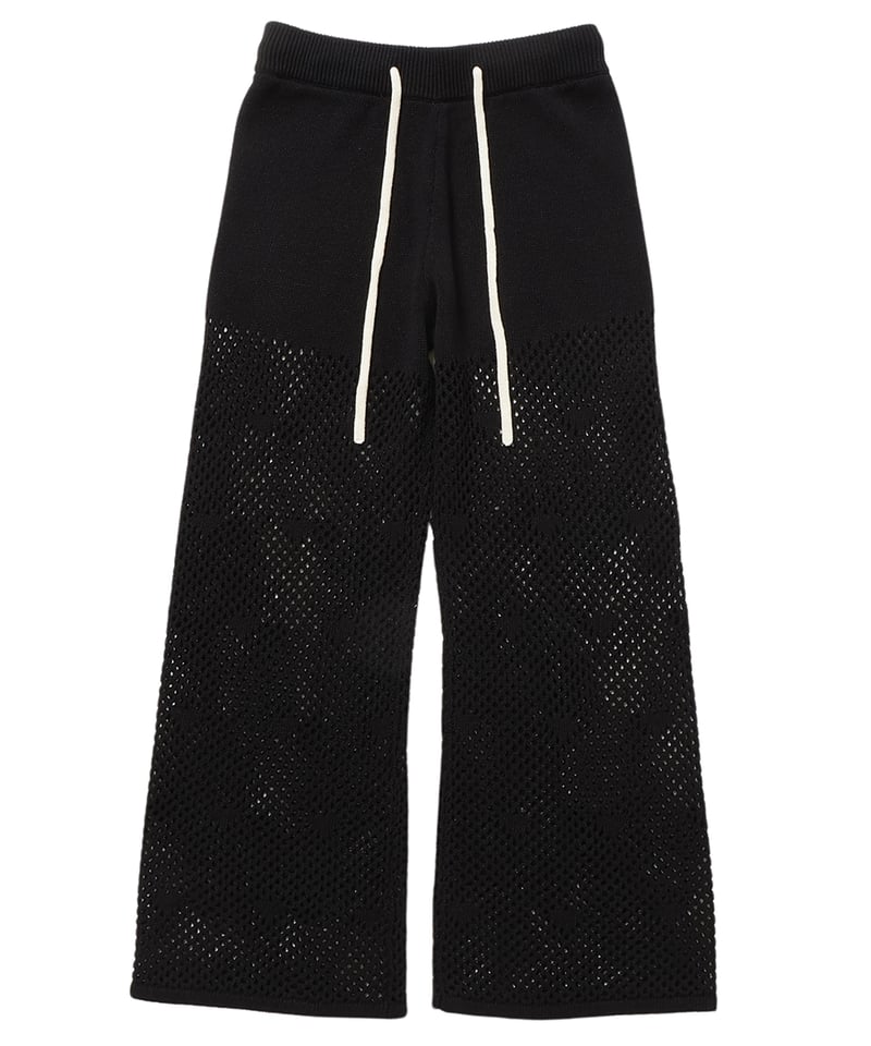 mesh ♡ pattern KNIT pants | NKNIT mesh ♡ pattern KNIT pants | NKNIT