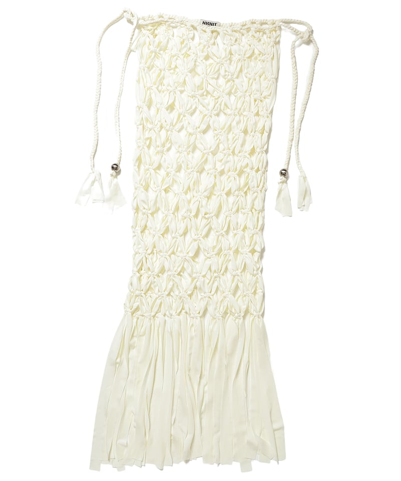 NKNIT macrame 2WAY dress