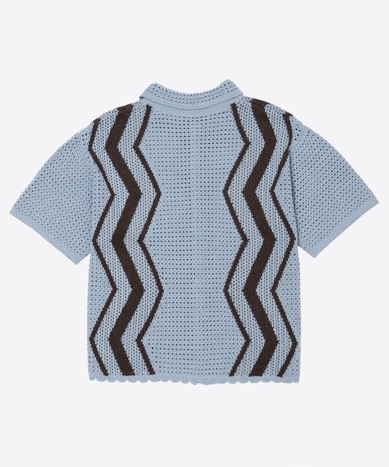 zigzag paper knit shirts | NKNIT zigzag paper knit shirts | NKNIT