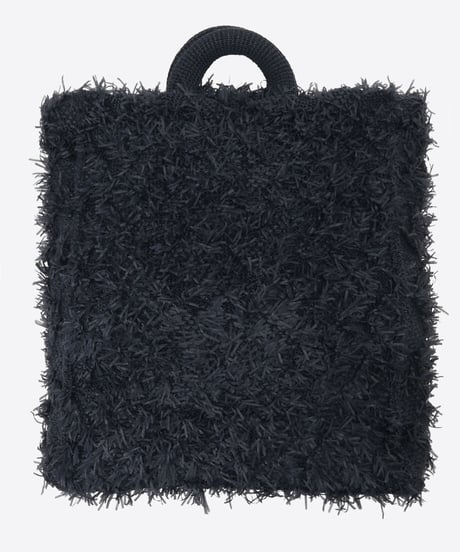 fringe knit big bag