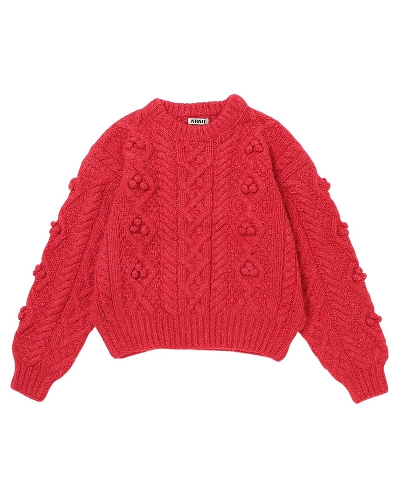 NKNIT bubble cable hand KNIT サイズ①【新品】
