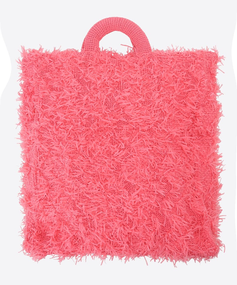 NKNIT 23SS fringe knit big bag ビッグトートバッグ NKNIT 23SS fringe knit big bag ビッグトートバッグ