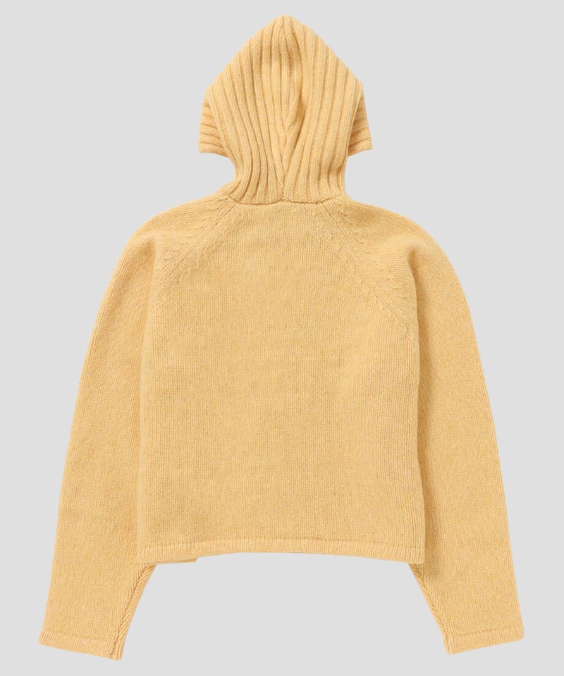 camel mix hooded KNIT | NKNIT