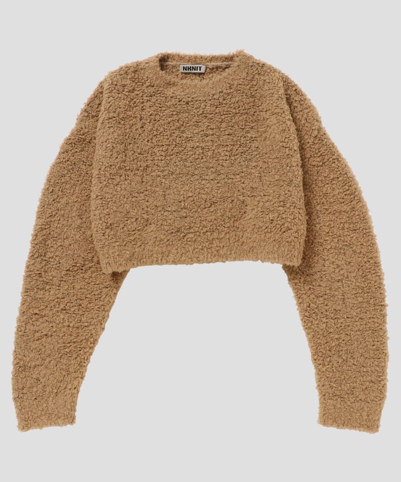 cashmere mix fluffy KNIT | NKNIT