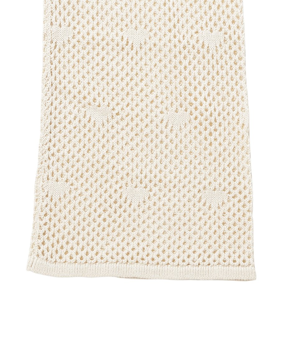 mesh ♡ pattern KNIT pants | NKNIT