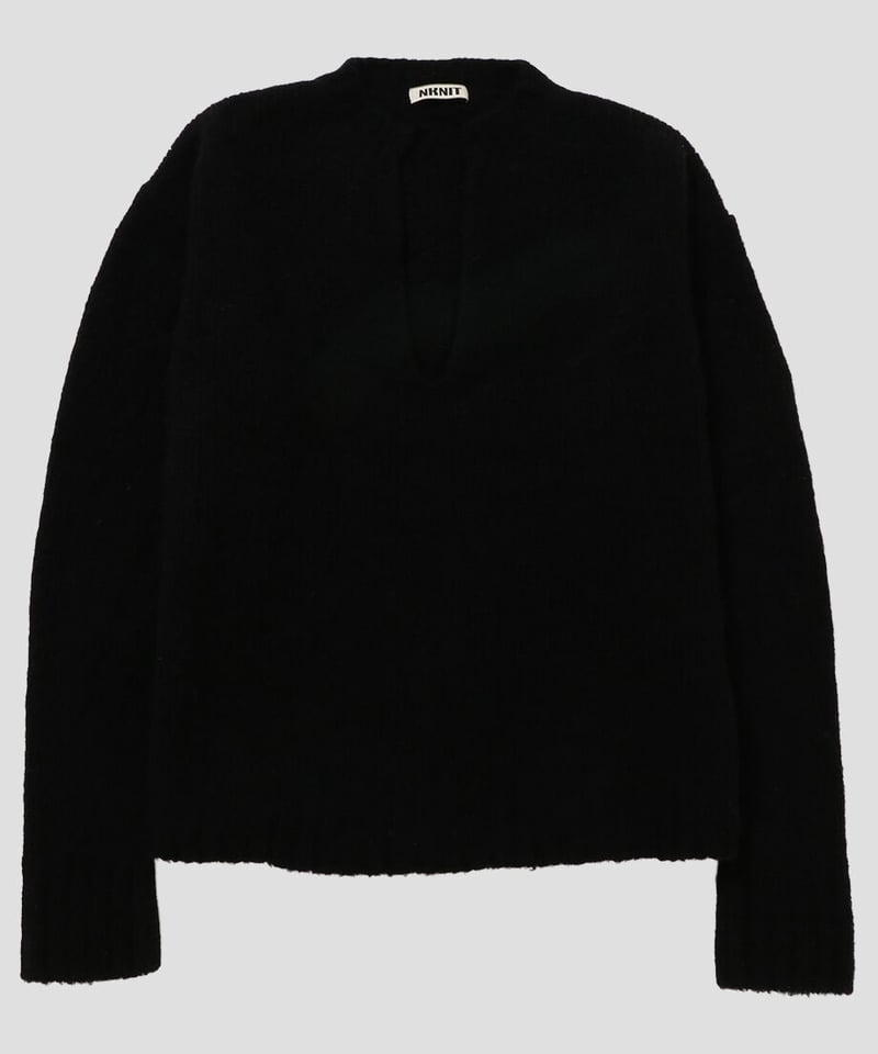 cashmere mix soft V-neck KNIT | NKNIT 