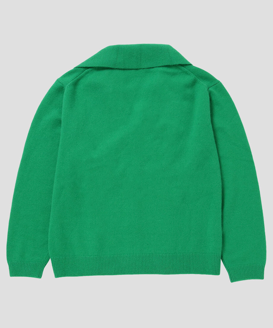 raccoon mix collar KNIT cardigan | NKNIT raccoon mix collar KNIT cardigan | NKNIT