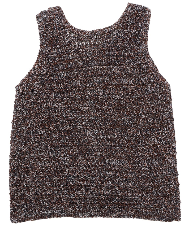 mix color KNIT tank | NKNIT 