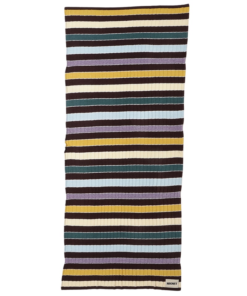 NKNIT ンニット　stripe knit towel hoodie stripe KNIT towel hoodie – NKNIT