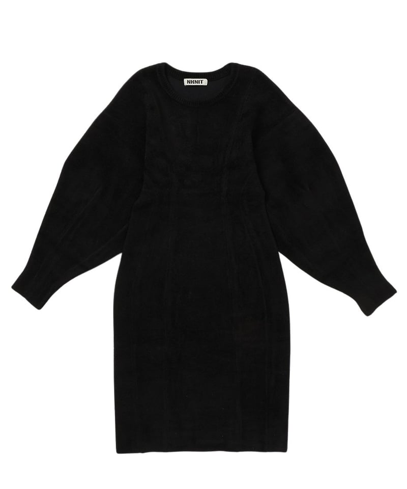 constructive sleeve KNIT dress | NKNIT