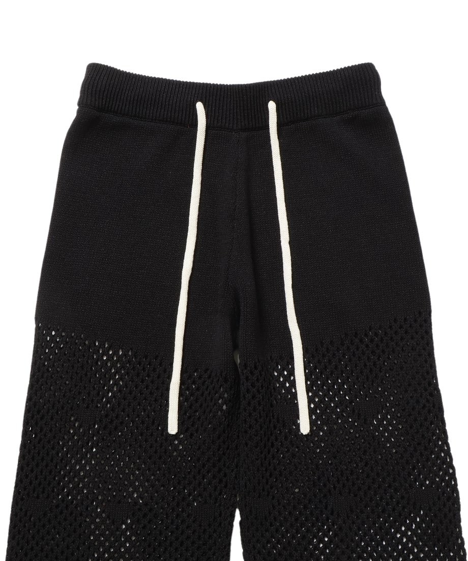 mesh ♡ pattern KNIT pants | NKNIT