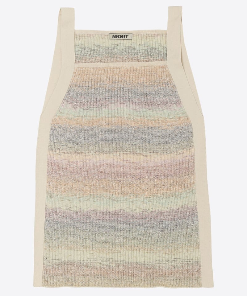 cotton rib square knit tank top | NKNIT cotton rib square knit tank top | NKNIT