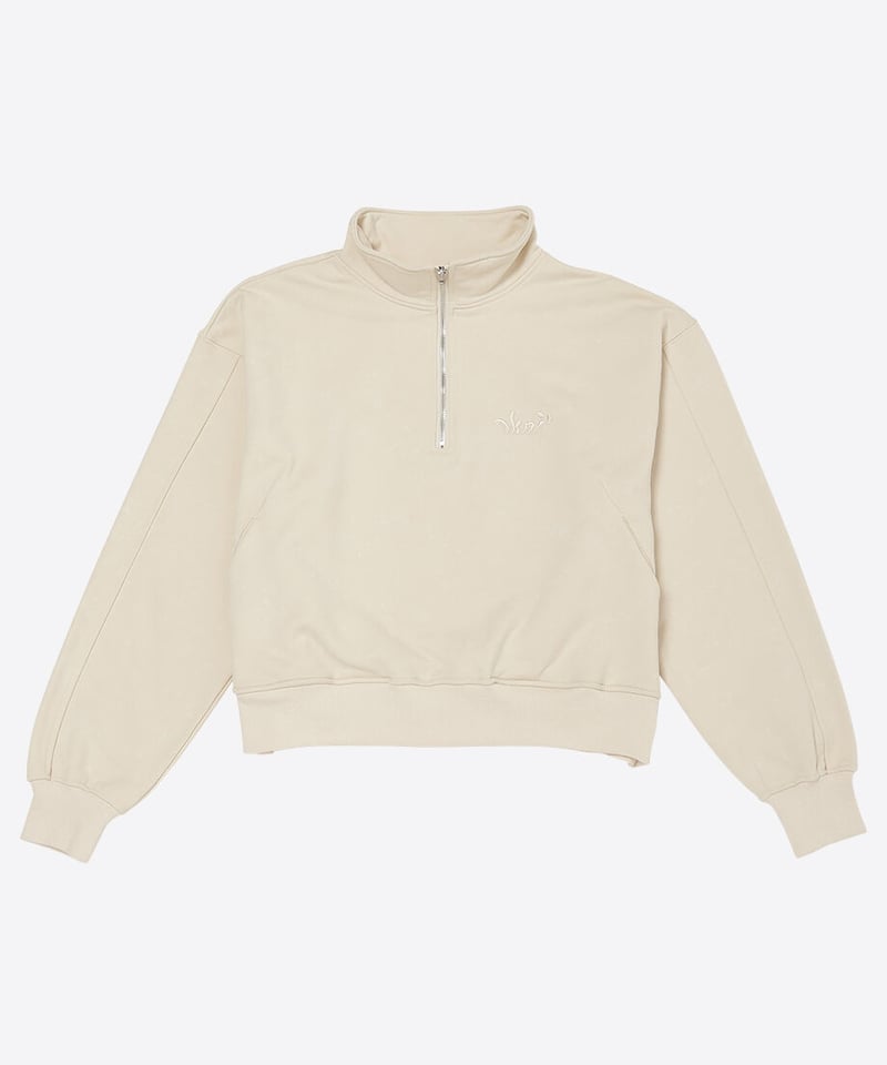 half zip sweatshirt size② | NKNIT