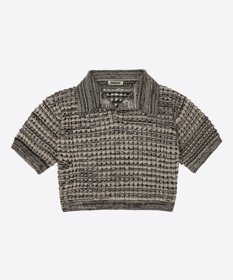 cotton mesh skipper knit | NKNIT cotton mesh skipper knit | NKNIT