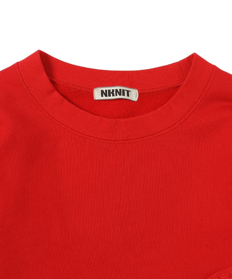 ♡pattern pullover sweat 130size | NKNIT ♡pattern pullover sweat 130size | NKNIT