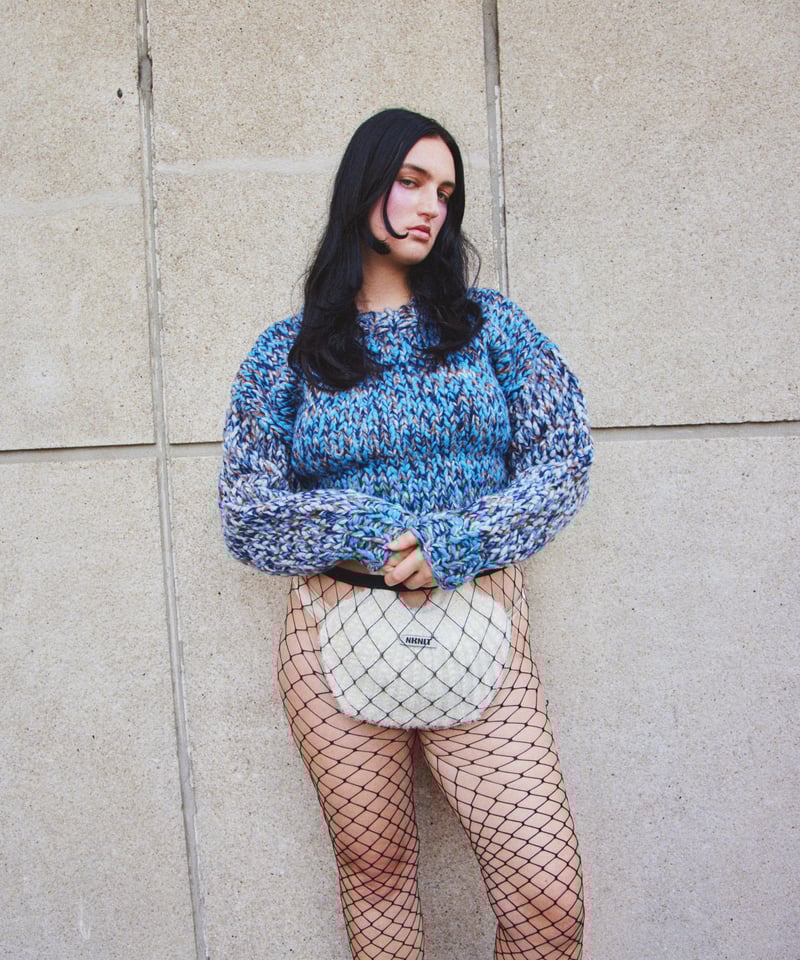 mix color hand KNIT 【short】 | NKNIT mix color hand KNIT 【short】 | NKNIT