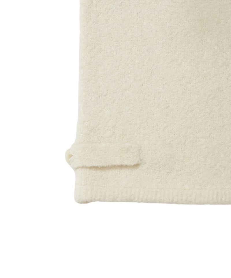 V-neck bouclé KNIT | NKNIT 