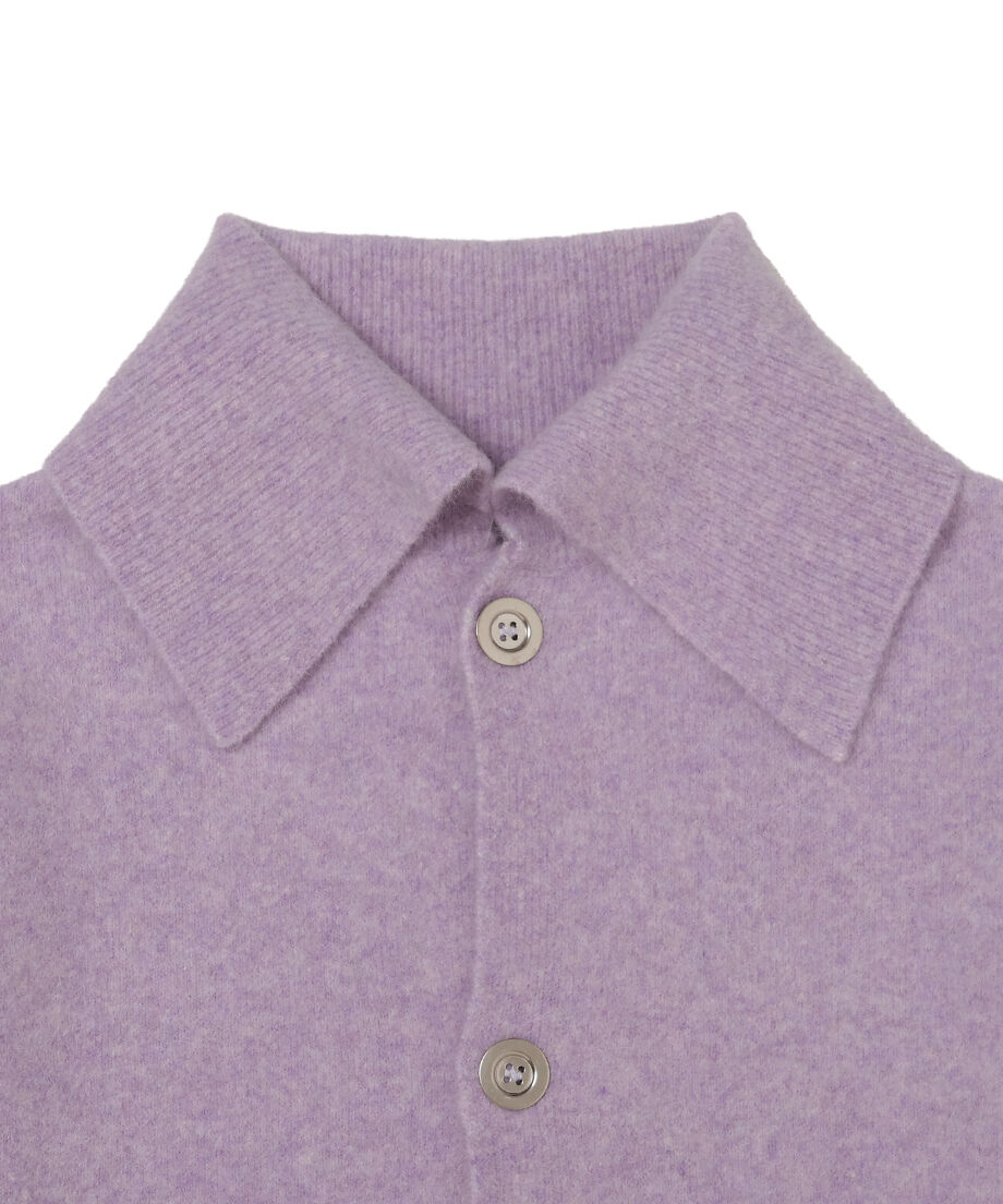 NKNIT fox mix sailor collar cardigan