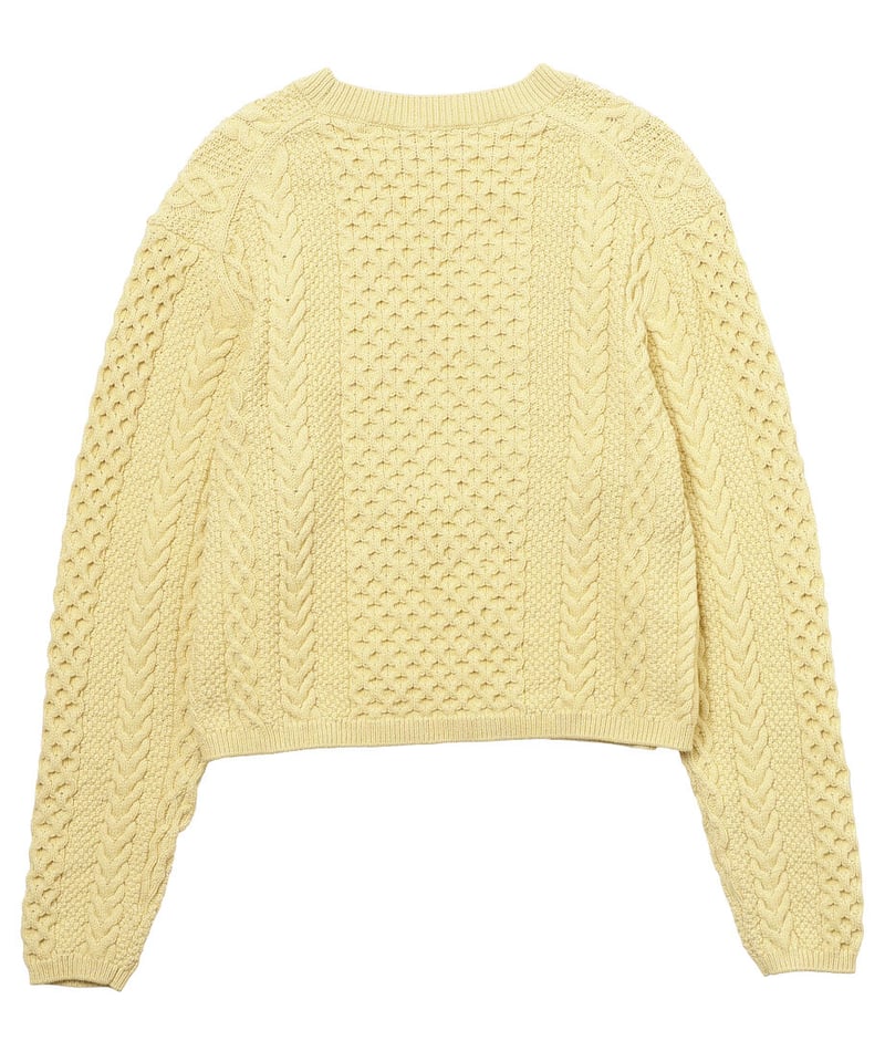 deep V cable KNIT | NKNIT deep V cable KNIT | NKNIT