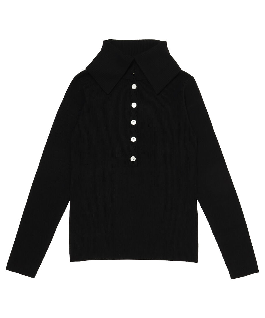 sailor collar rib KNIT | NKNIT sailor collar rib KNIT | NKNIT