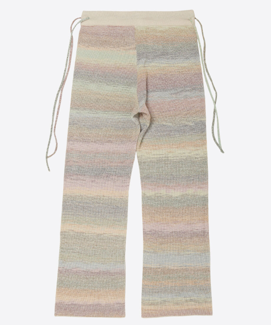 paper mix side string knit pants | NKNIT paper mix side string knit pants | NKNIT