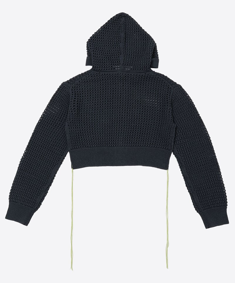 short mesh knit zip foodie | NKNIT short mesh knit zip foodie | NKNIT